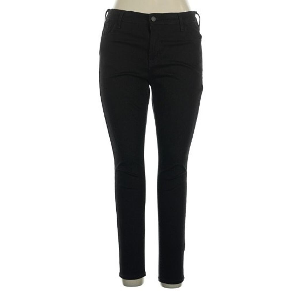 Old Navy Women's 16 Super Skinny Jeans High-Waisted Rockstar High Rise Black NEW